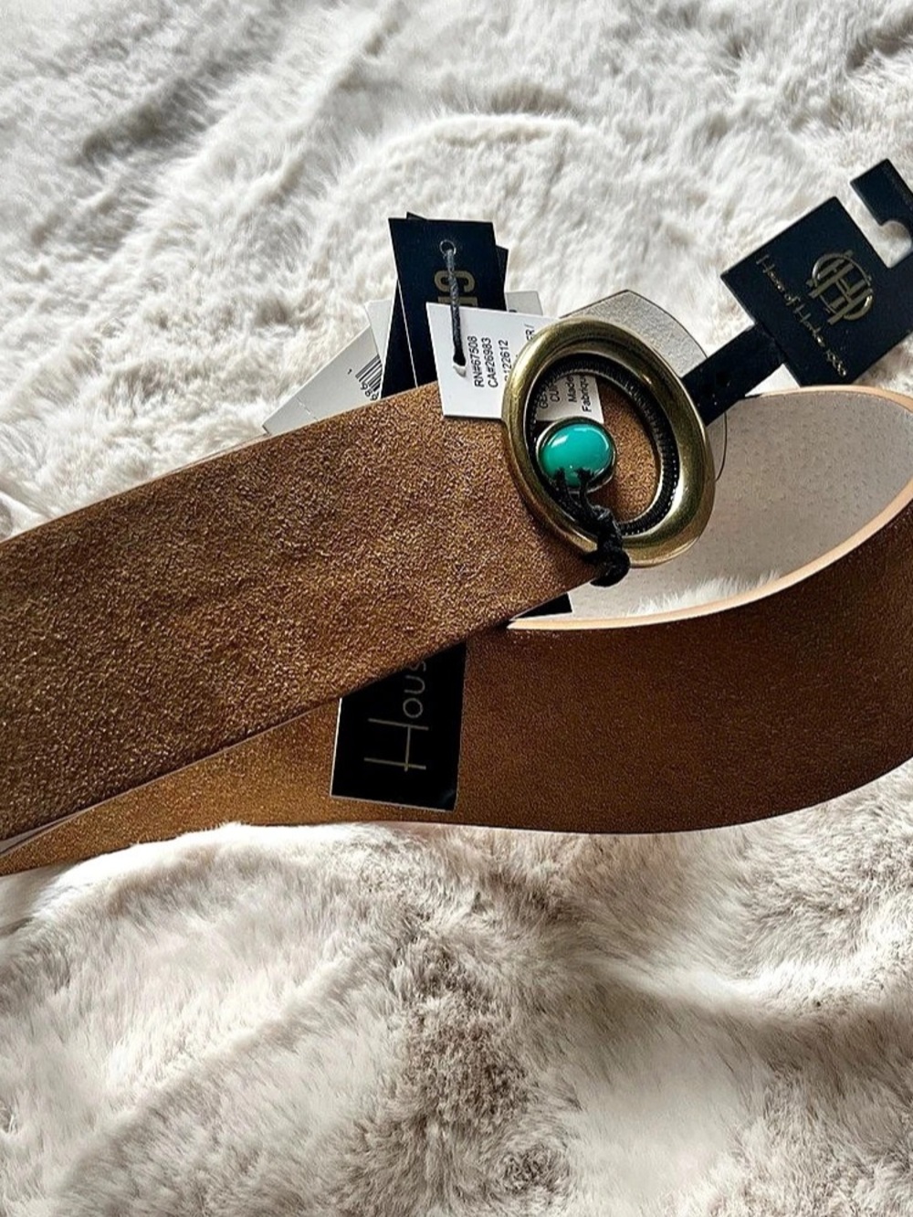 House of Harlow 1960 Brown Belt